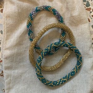 Set of 3 Lily Laura Bracelets